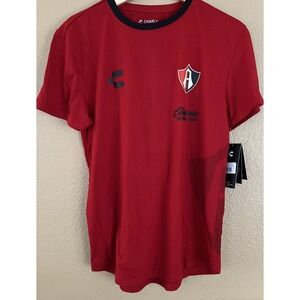 Charly Atlas FC Soccer Jersey T-Shirt Mens Small Red New Fan Gear 5019253